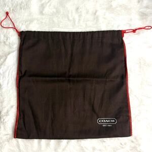 y2k COACH Brown Dust Bag